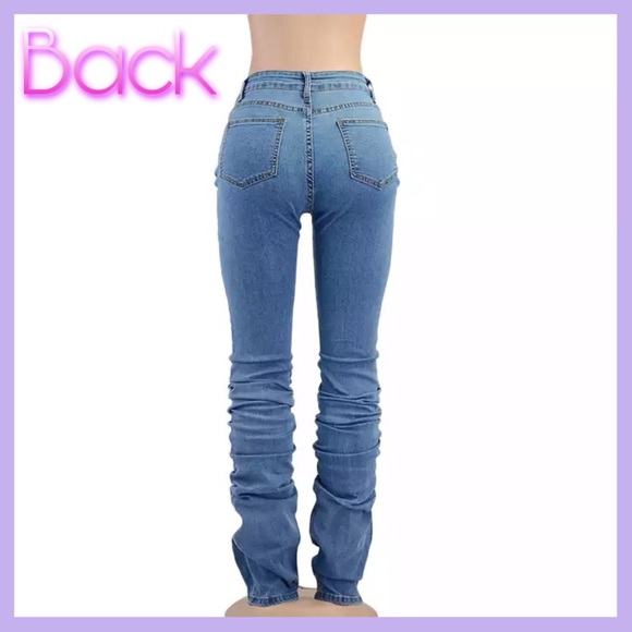 💘TALL 41” Stacked Denim Jeans💘 - Picture 5 of 14